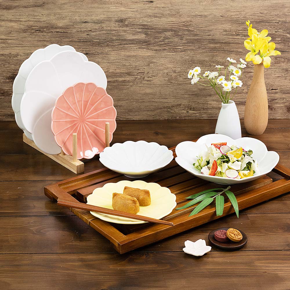상고 코토하나 플라워 일본 접시 (선택)